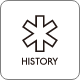 ロゴ：HISTORY[ヒストリー]